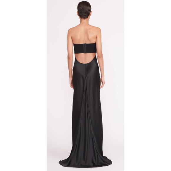 Staud Wayfaring Dress New With Tags Size 4 Black - Picture 5 of 8